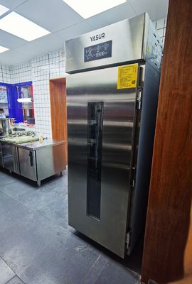 دو کابینت دوغ عقب نشینی یاسور سینی 36 ریچ-این نوع 40X60 سانتی متر سینی های 4kw