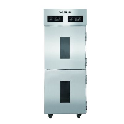 دو کابینت دوغ عقب نشینی یاسور سینی 36 ریچ-این نوع 40X60 سانتی متر سینی های 4kw