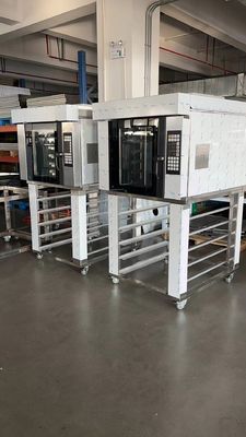 فر دوار یاسور با هوای گرم پنج سینی سینی 18x26 نوع آمریکایی برای نان و شیرینی دانمارکی 9.5 کیلو وات