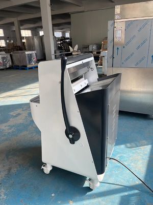 دستگاه نان برش دستی 0.5kw دستگاه برش نان 12 میلی متری ایستاده رایگان