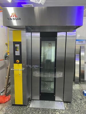 36 سینی قفسه نانوایی قفسه فر دو نفره 46x72 سانتی متر سوپرمارکت نانوایی و کارخانه