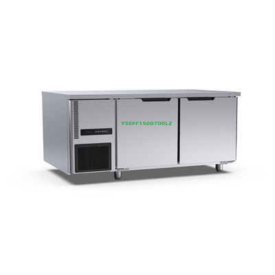 میز فریزر نیمکتی 360 لیتری 2 درب 1500×700×800mm 220v میز فریزر صندوقی