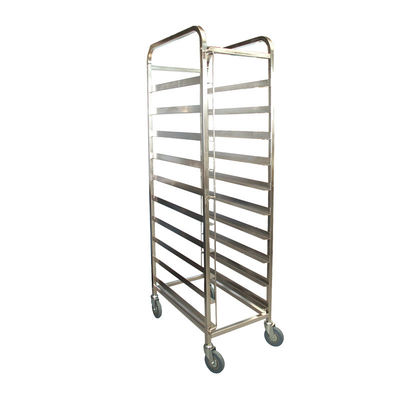 Foodservice NSF قفسه سینی فر از جنس استنلس استیل نانوایی چرخ دستی پخت