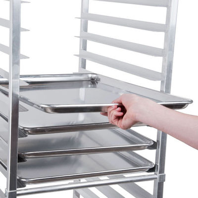 Foodservice NSF قفسه سینی فر از جنس استنلس استیل نانوایی چرخ دستی پخت