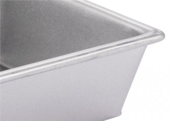سینی پخت آلومینیومی مربع 8x12 سینی پخت مستطیلی آلومینیومی فلوت دار NSF