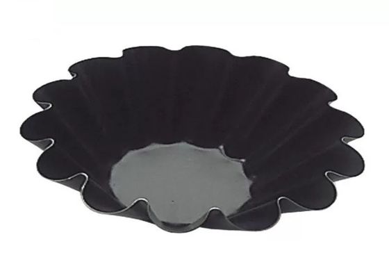 Foodservice NSF Telfon قالب آلومینیومی نچسب کاپ کیک مینی فلوت دار قالب کیک بریوش