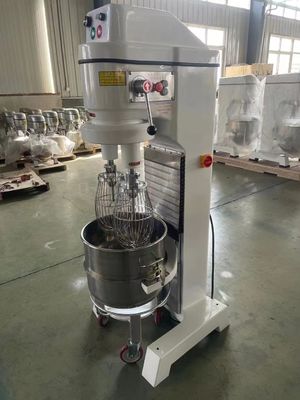 میکسر سیاره ای تجاری دوقلو دستگاه خامه میکسر کیک 60 لیتری