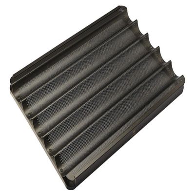 سینی پخت 600x400 آلومینیومی 800X600 18X26 اینچ باگت سینی پخت نان تجاری نچسب