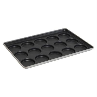 سینی پخت آلومینیومی لعاب دار NSF 41005 15 قالب مافین رویه نان همبرگر
